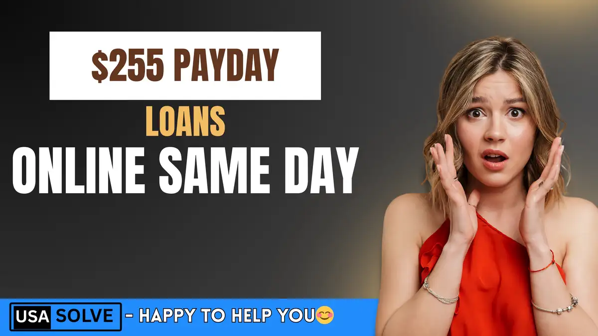 $255 Payday Loans Online Same Day