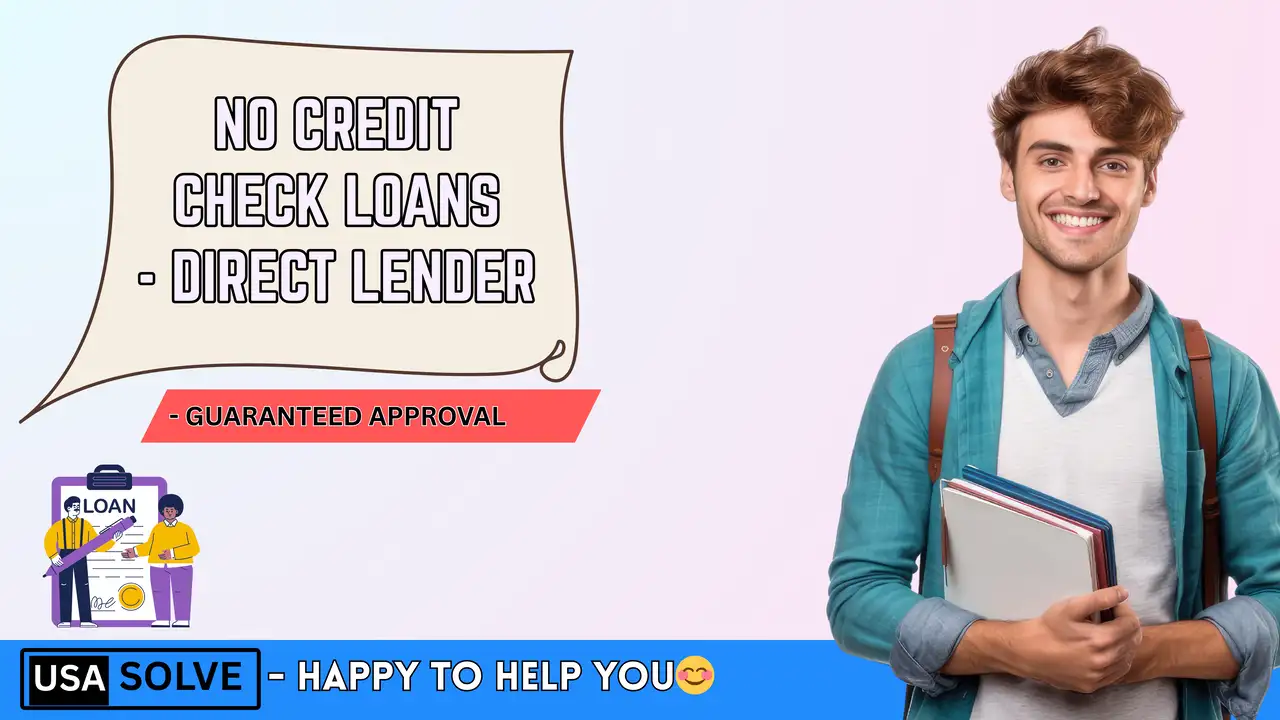 No Credit Check Loans Guaranteed Approval Direct Lender